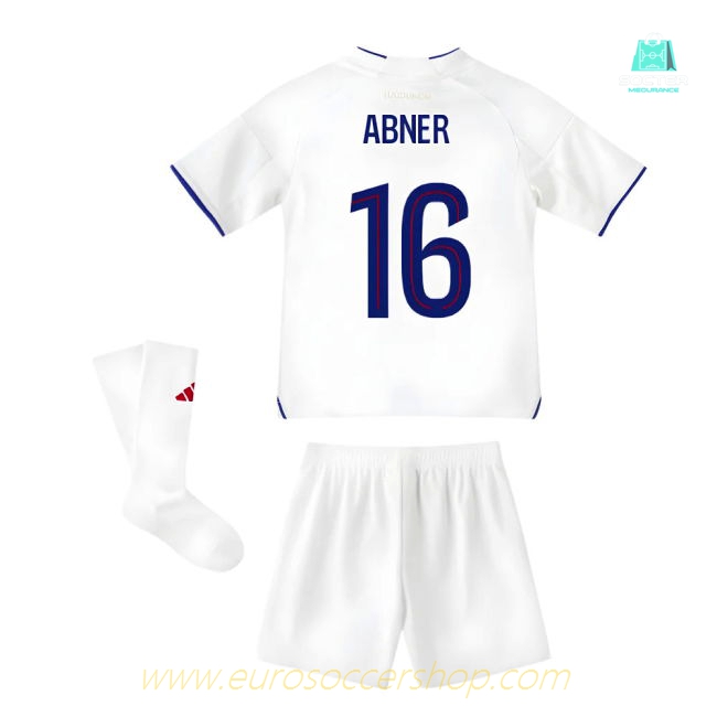 2025-2026 Olympique Lyon Home Mini Kit (Abner 16)