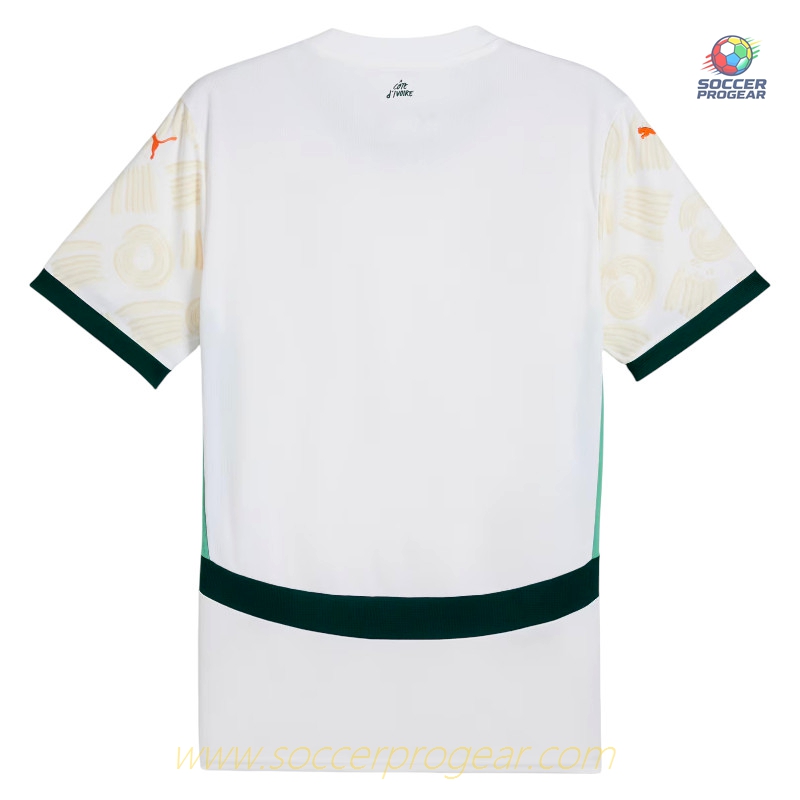 Ivory Coast Away Soccer Shirt 2024-2025 Edition Season