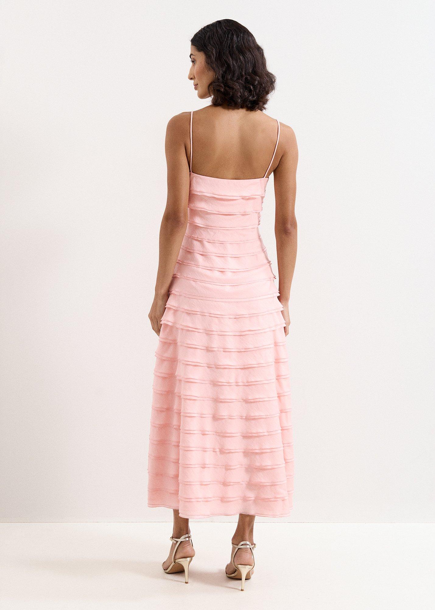 Maben Layered Maxi Dress