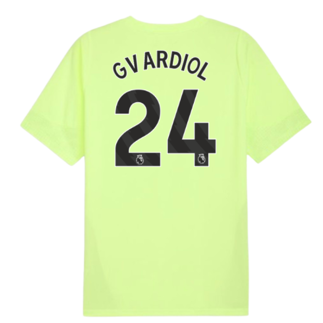 Man City 2025-20 Training Football Shirt Gvardiol Signature 24 L M S