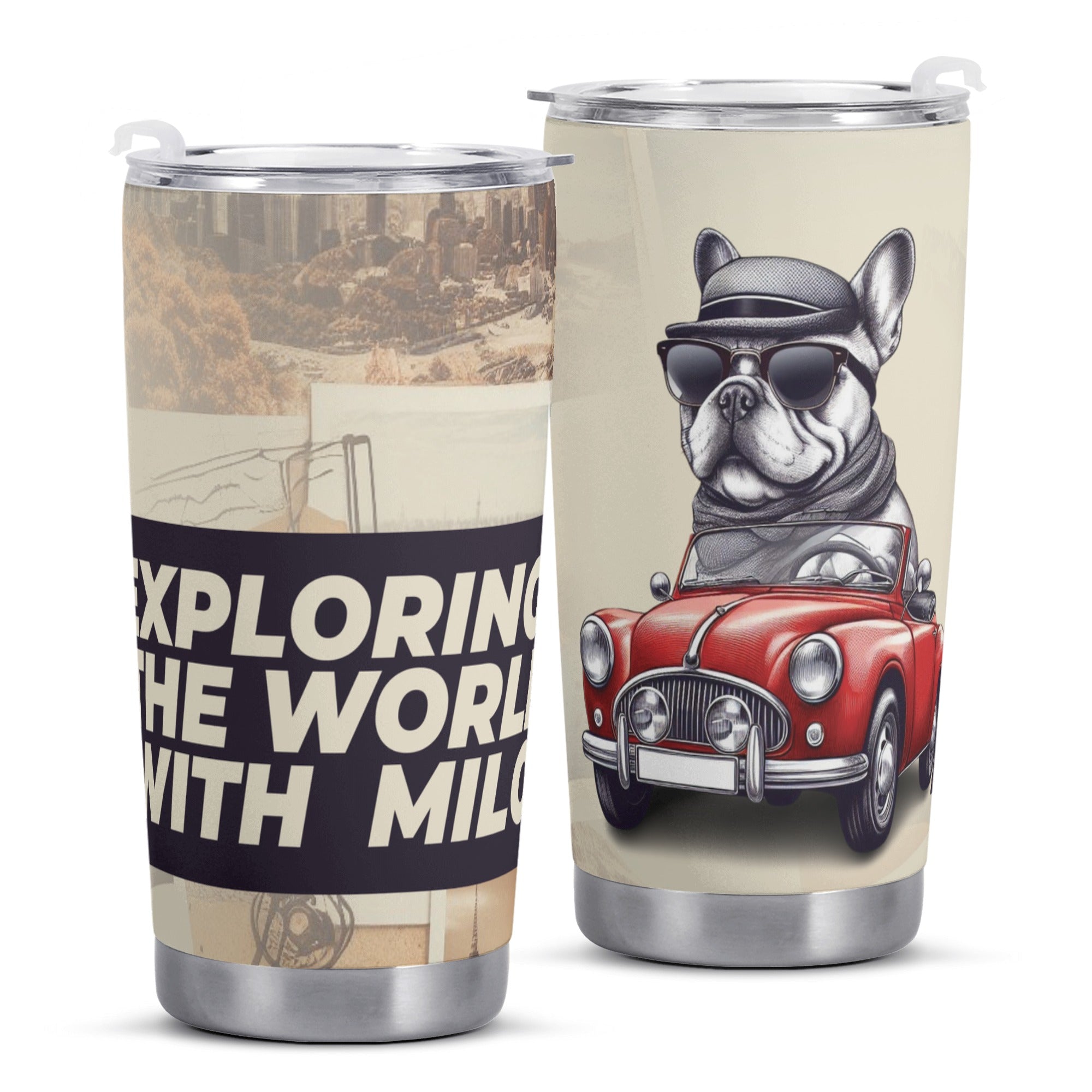 French Bulldog Duke Tumbler Cute Frenchie Essential