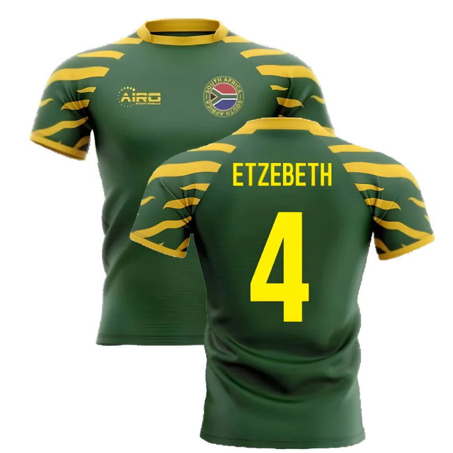 World-Class 2025-2026 South Africa Springboks Home Concept Rugby Shirt