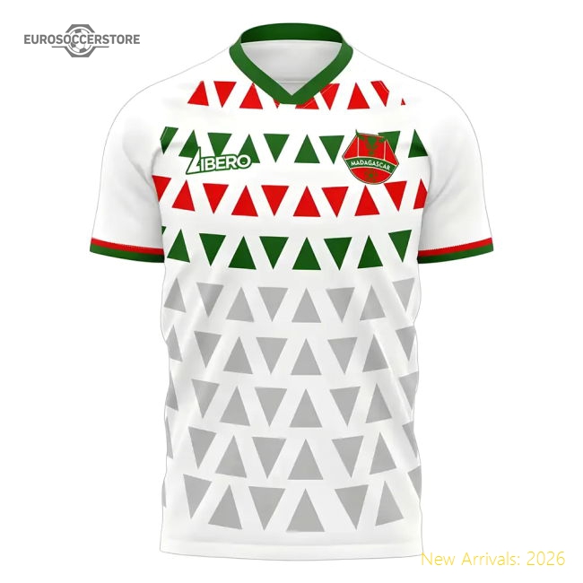 Madagascar 2025-2026 Home Concept Football Kit (libero) - Great Value