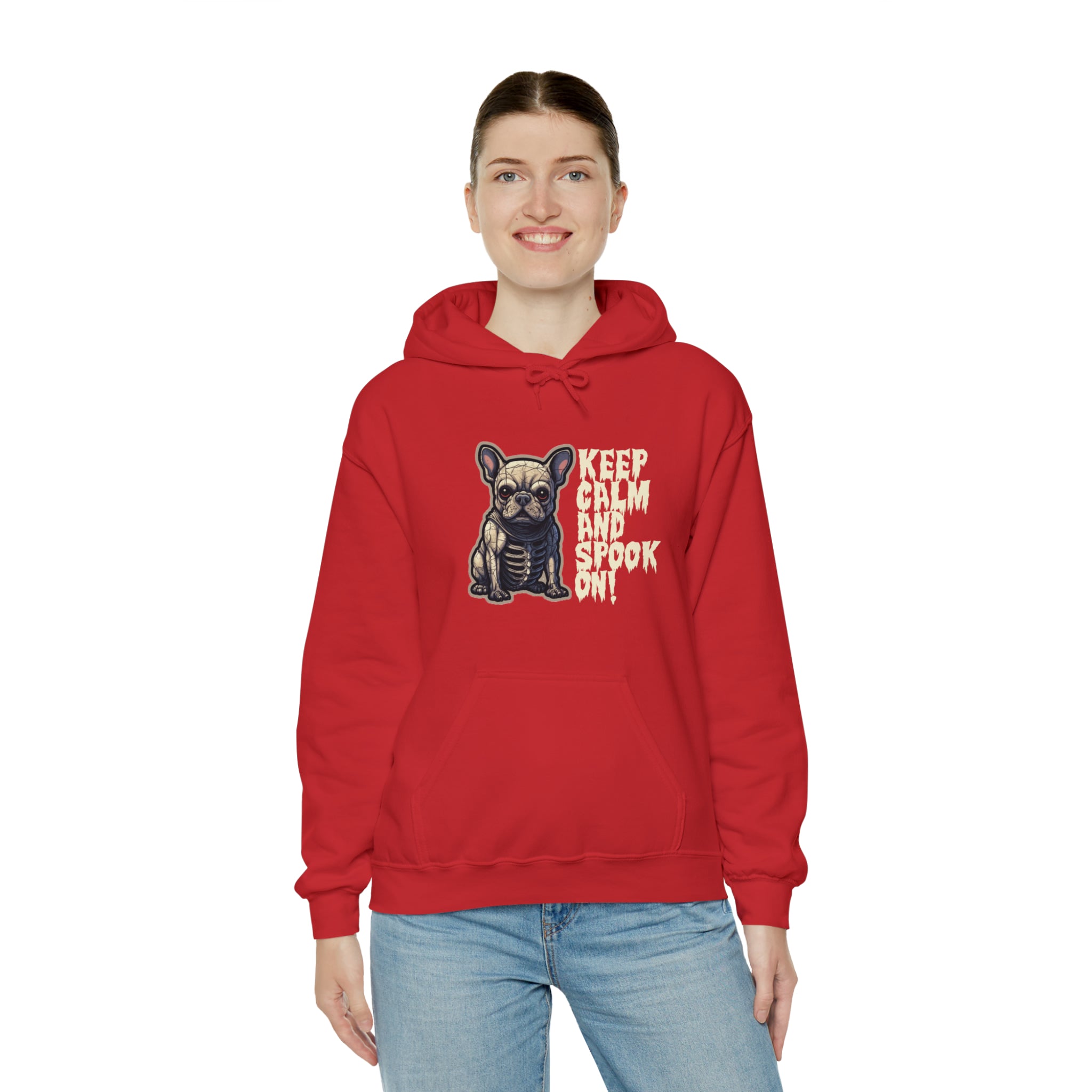 Everyday Keep Calm And Spook On Halloween Unisex Hoodie for Fashion