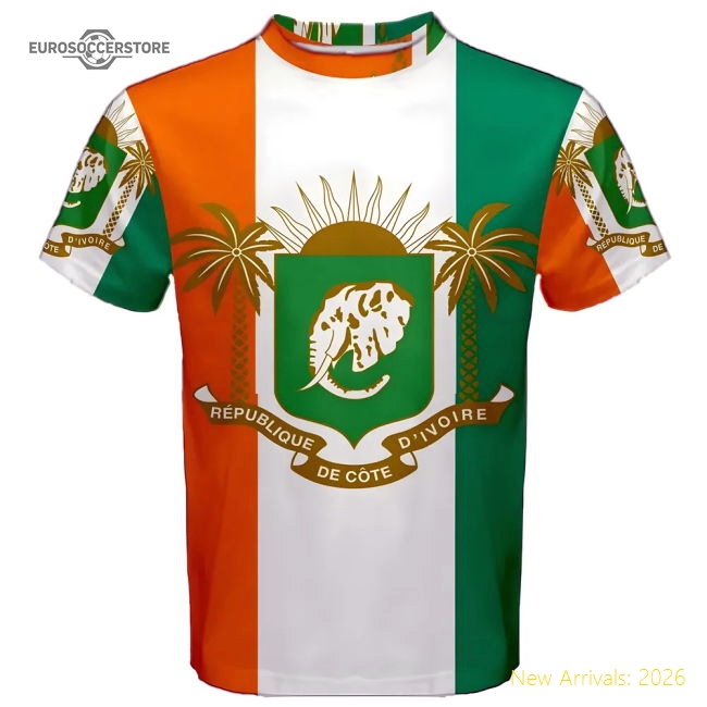 Ivory Coast 2018 Home Jersey Shirt Football Fan Apparel