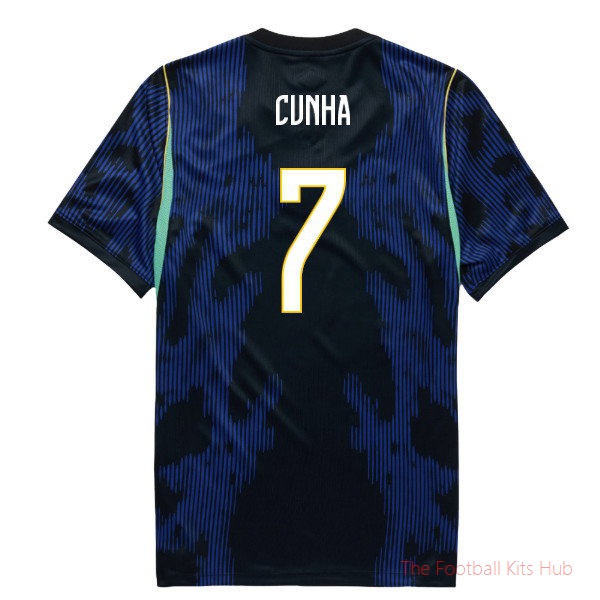 2026-2027 Brazil Away Shirt (Womens) (Cunha 7)