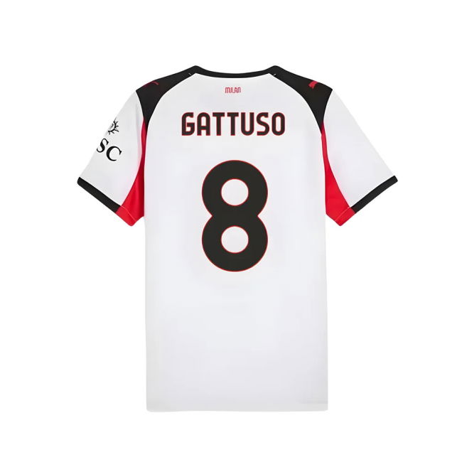 2025-2026 ACM Away Classic Shirt (Gattuso 8) UV Protection