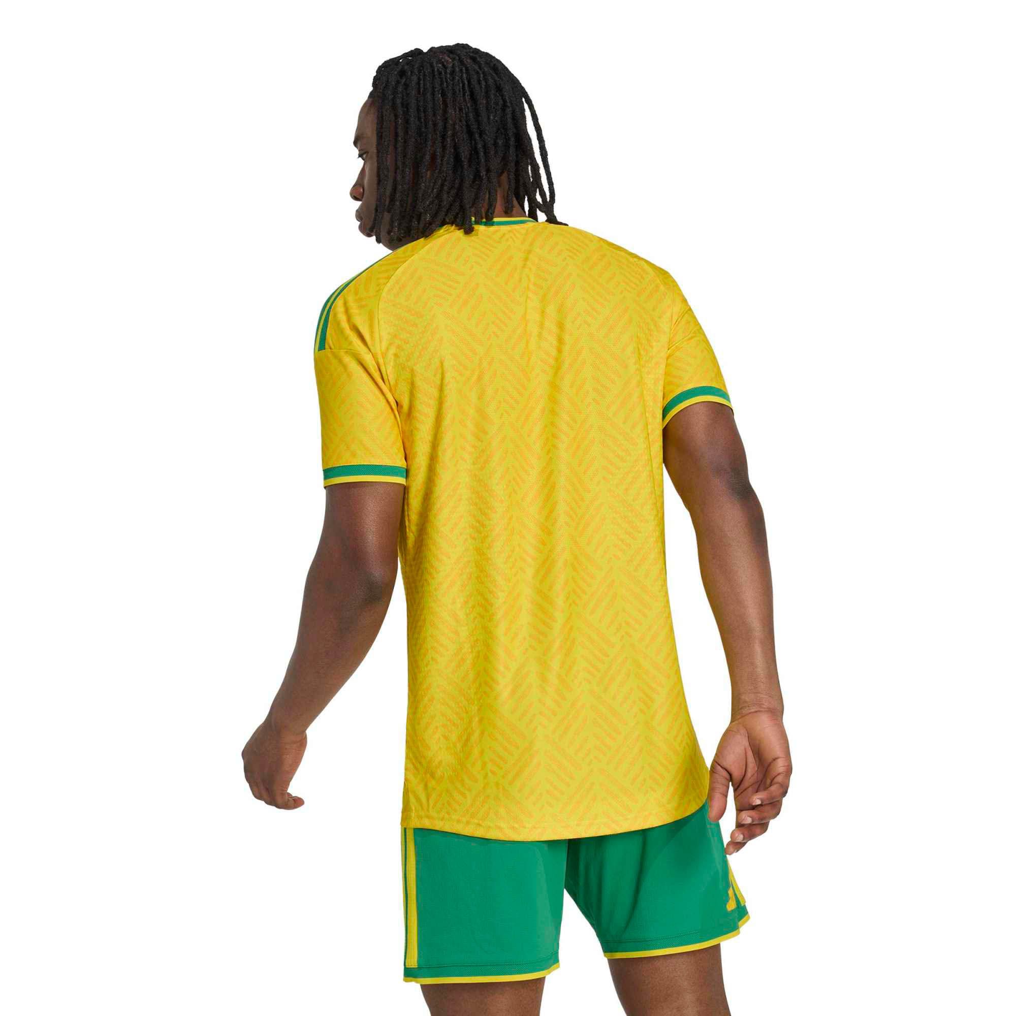 [SJH] South Africa National Team Home On-Field Authentic Jersey - Yellow
