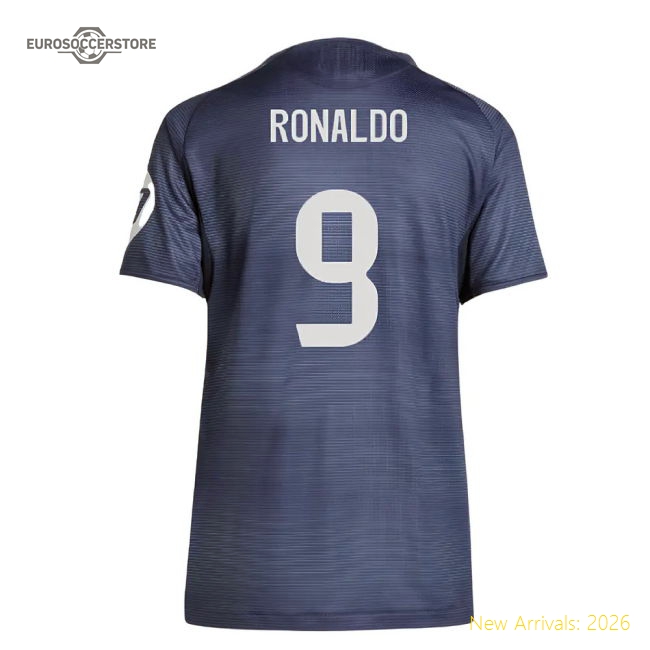 Stylish Football Team Ladies Ronaldo Jersey 2025-2026 Lightweight