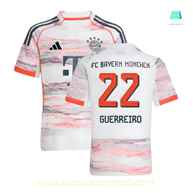 2025-2026 Bayern Munich Away Shirt (Kids) (Guerreiro 22)