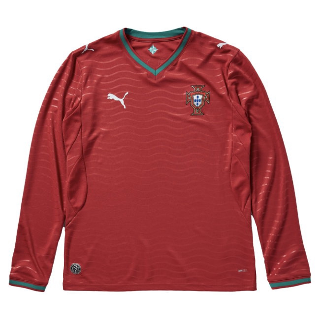 [JED] 2026-2027 Portugal Long Sleeves Home Shirt (Your Name)