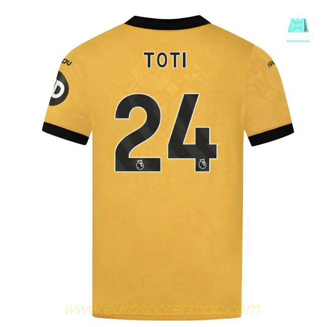 2025-2026 Wolves Home Shirt (Toti 24)