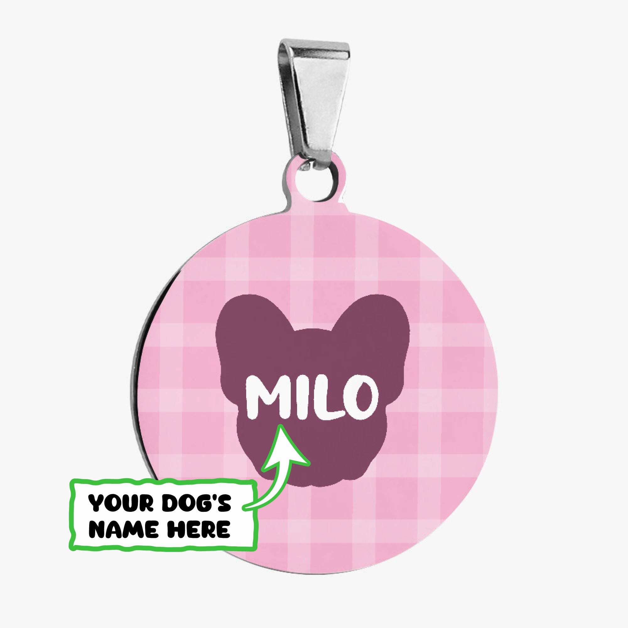 French Bulldog Roy Custom Double Sided French Bulldog Tag Durable Dog Item