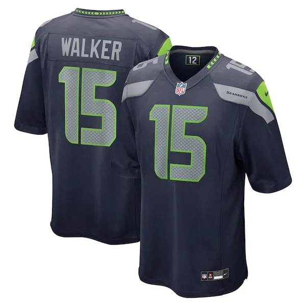 Seattle Seahawks Game NFL Jersey - Navy | High-Quality Football App...