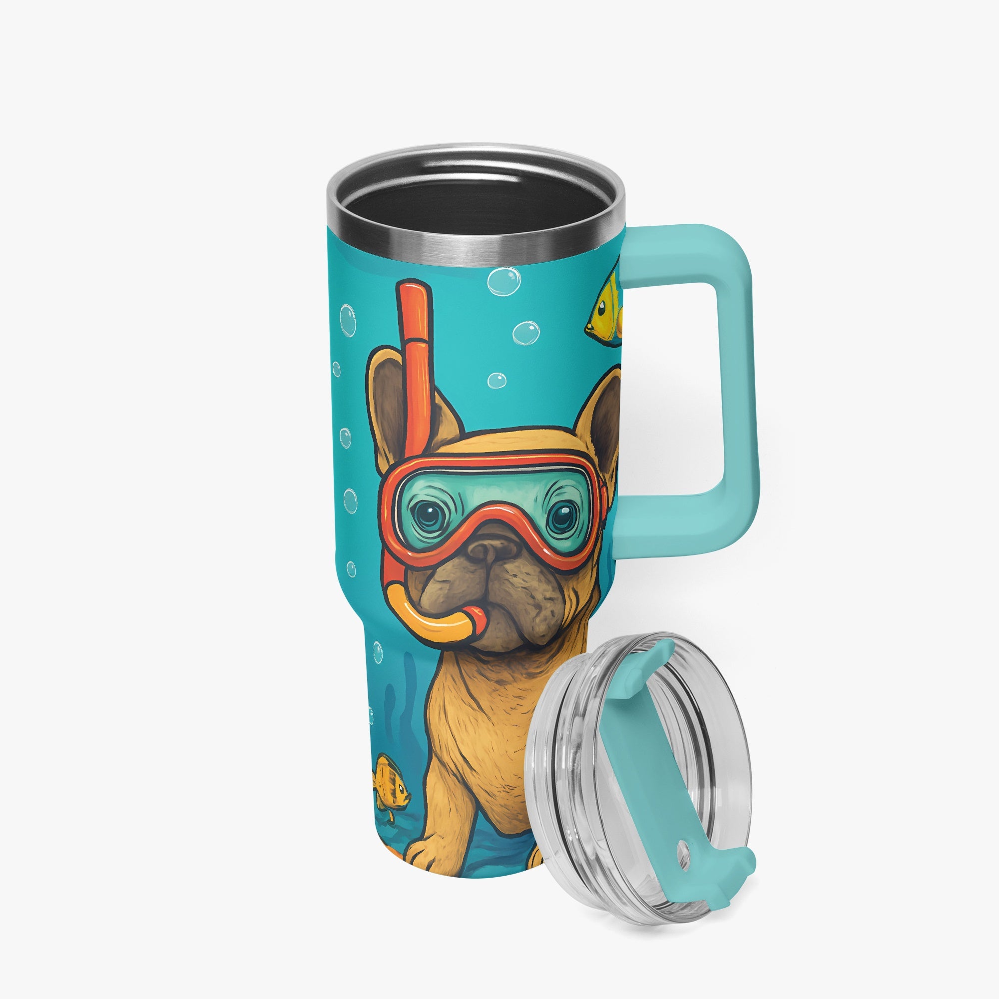Stylish Trendy Bessie - Car Tumbler Cup for Pet Enthusiasts Premium