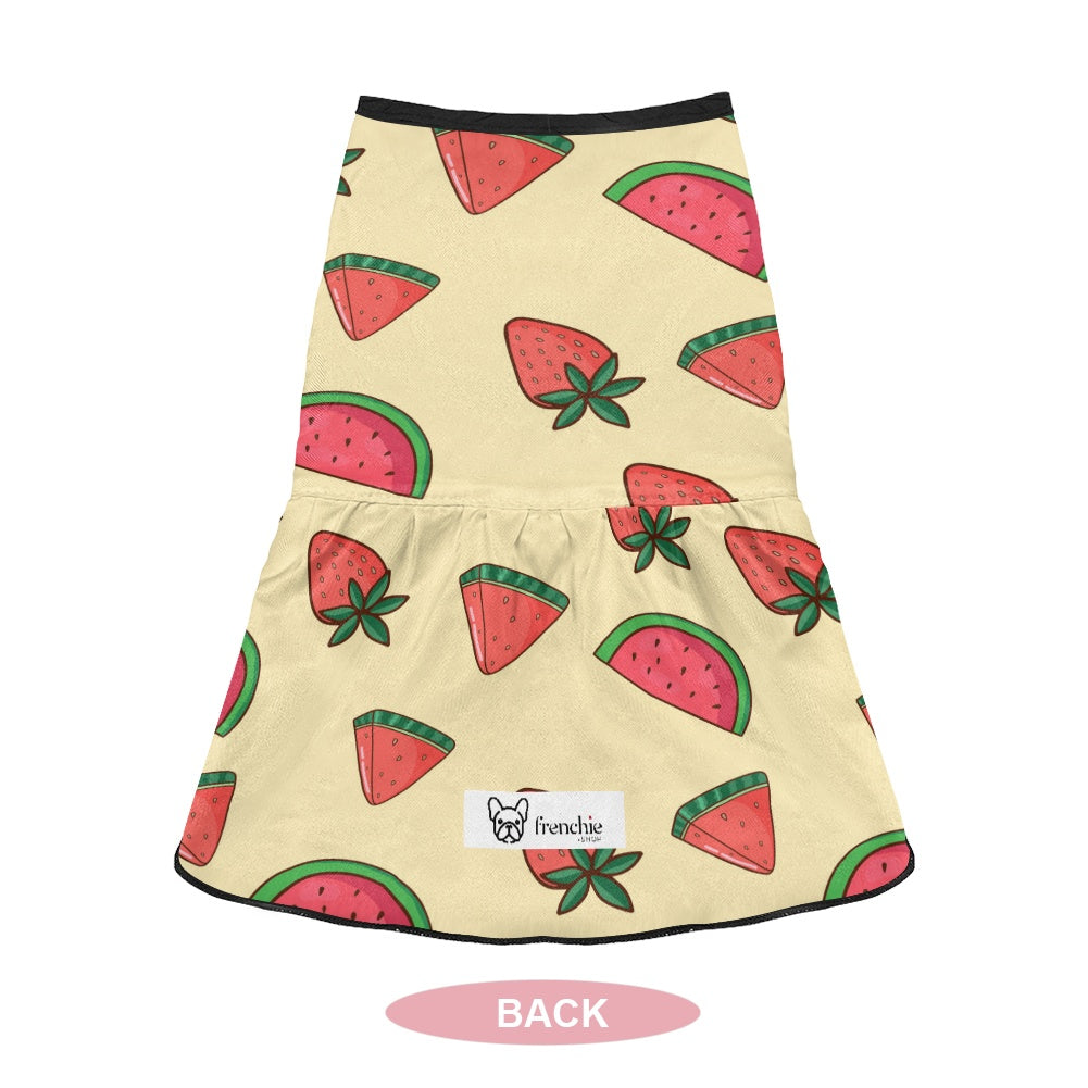 Street-Ready Willow - French Bulldog Dresses For Females for Home Use