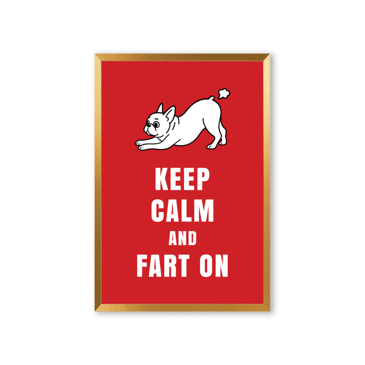 Framed Poster • Wall Decoration Frenchie Themed Wear | Unique Design