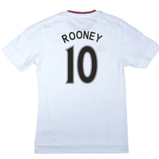 replica Manchester United 2015-16 Away Shirt (Excellent) (Rooney 10)