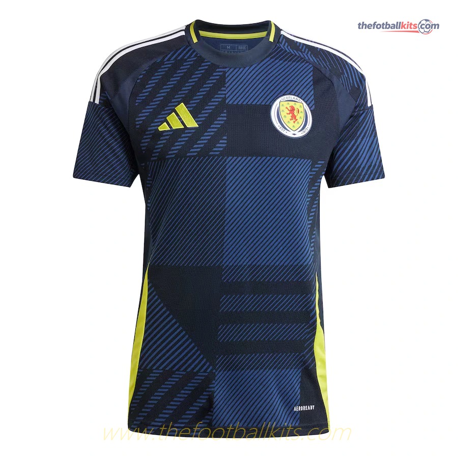 Scotland Home Soccer Shirt 2024 Edition