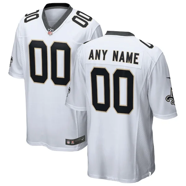 New Orleans Saints Game NFL Jersey - White | Elite Football Apparel