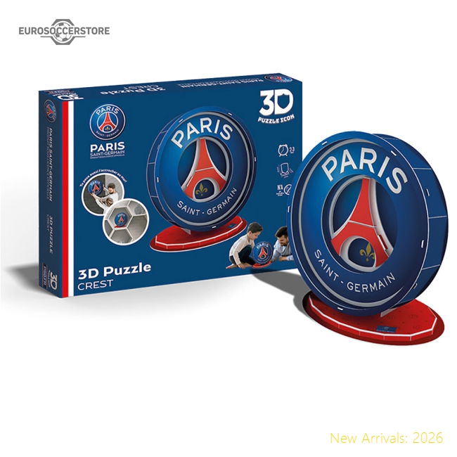 High-Quality Supporter Paris Saint Germain Fc 3D Crest Puzzle