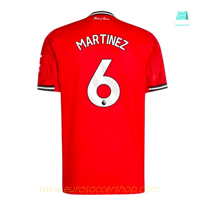 2025-2026 Man Utd Home Shirt (Martinez 6)