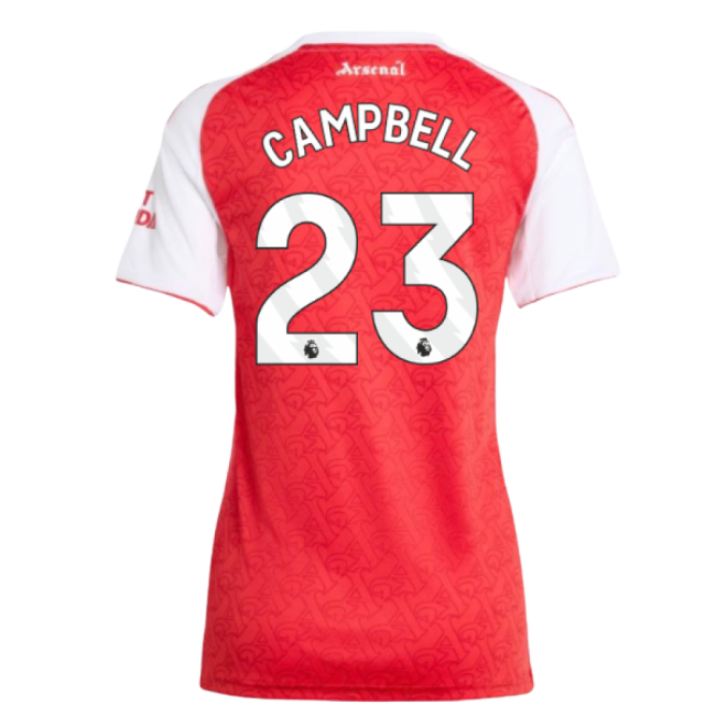 2025-2026 Arsenal Womens Chic Jersey Campbell Climacool