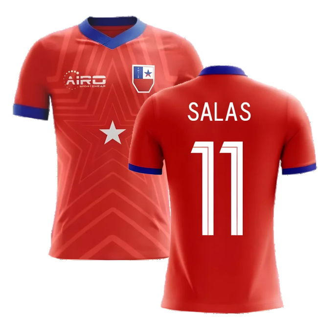 Match 2025-2026 Chile Home Concept Football Shirt (Salas 11)