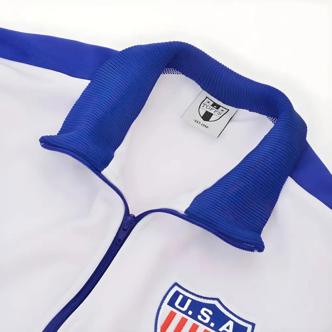 Limited-Edition Elite Usa Retro Track Top Performance-Driven