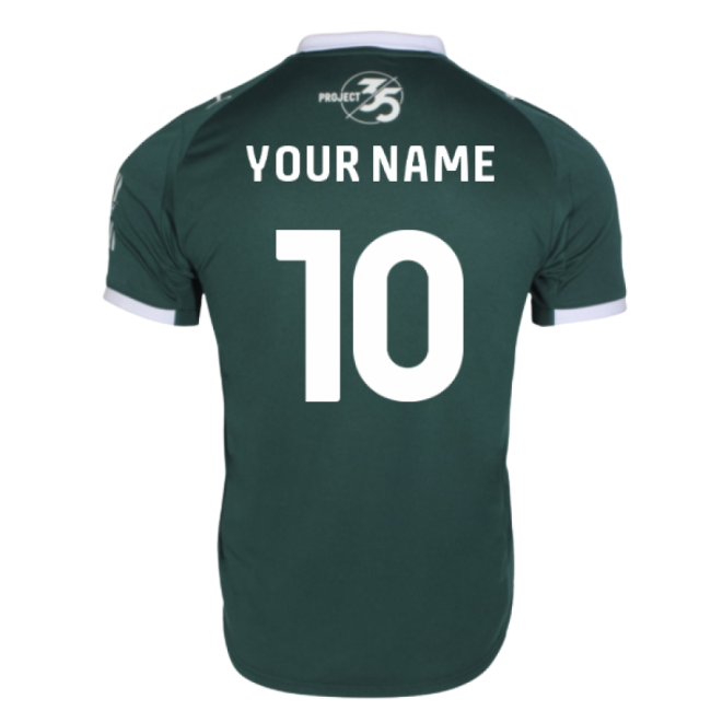 2025-2026 Plymouth Argyle Home Shirt (Your Name) - authentic style