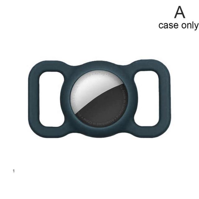 Silicone Protective Case Apple Airtag Frenchie Collar Loop
