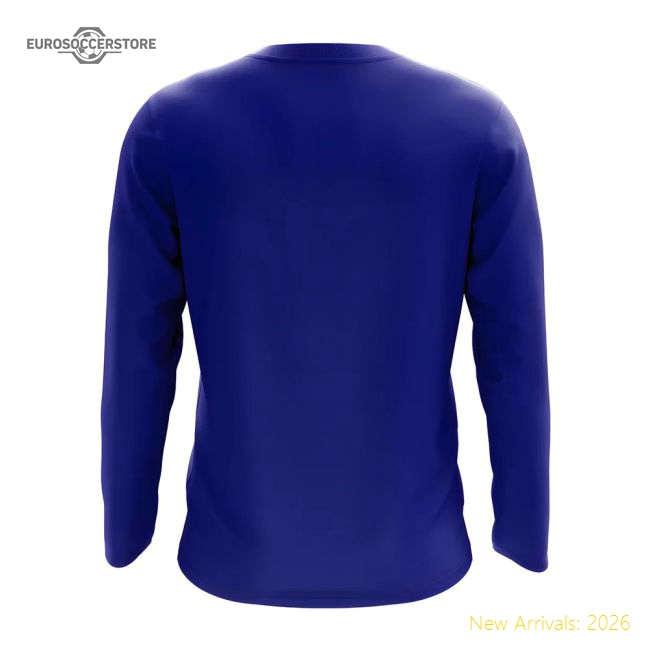 Samoa Core Football Country Long Sleeve T-Shirt (Royal)