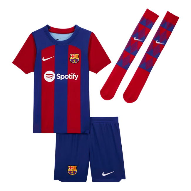 Replica 2023-2024 Barcelona Home With Vintage Design - Machine