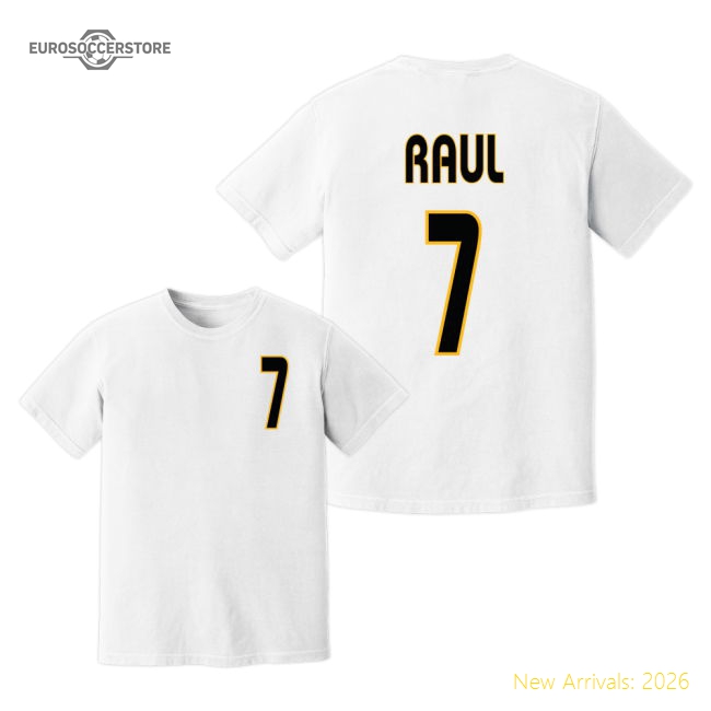 Genuine Professional-Grade Raul Real Madrid Hero Tee