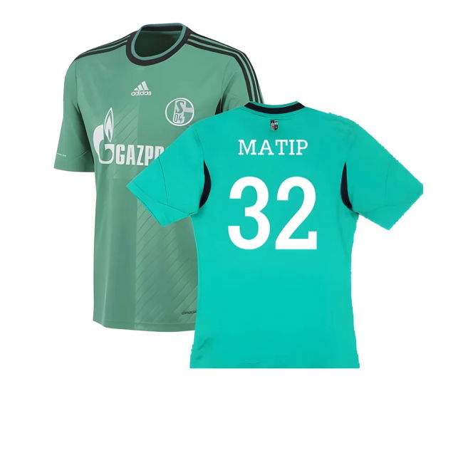 2013-15 Schalke 04 Third - moisture-wicking fashionable soccer jersey