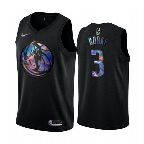 Black Nike Dallas Mavericks #3 Mavericks Jersey - Breathable Material