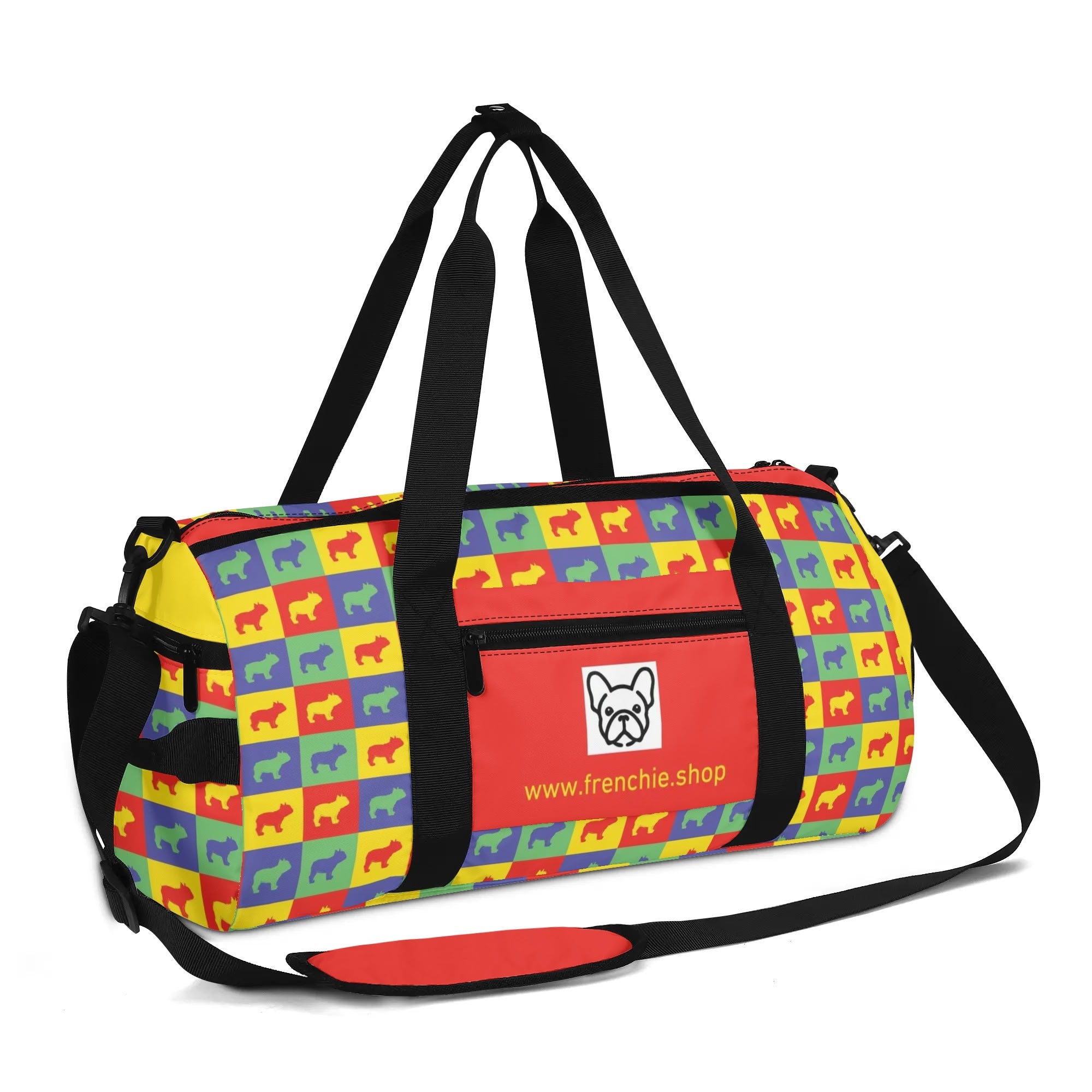 Pet-Lover Street-Ready Jaq - Gym Bag For Frenchie Lovers for Daily Life