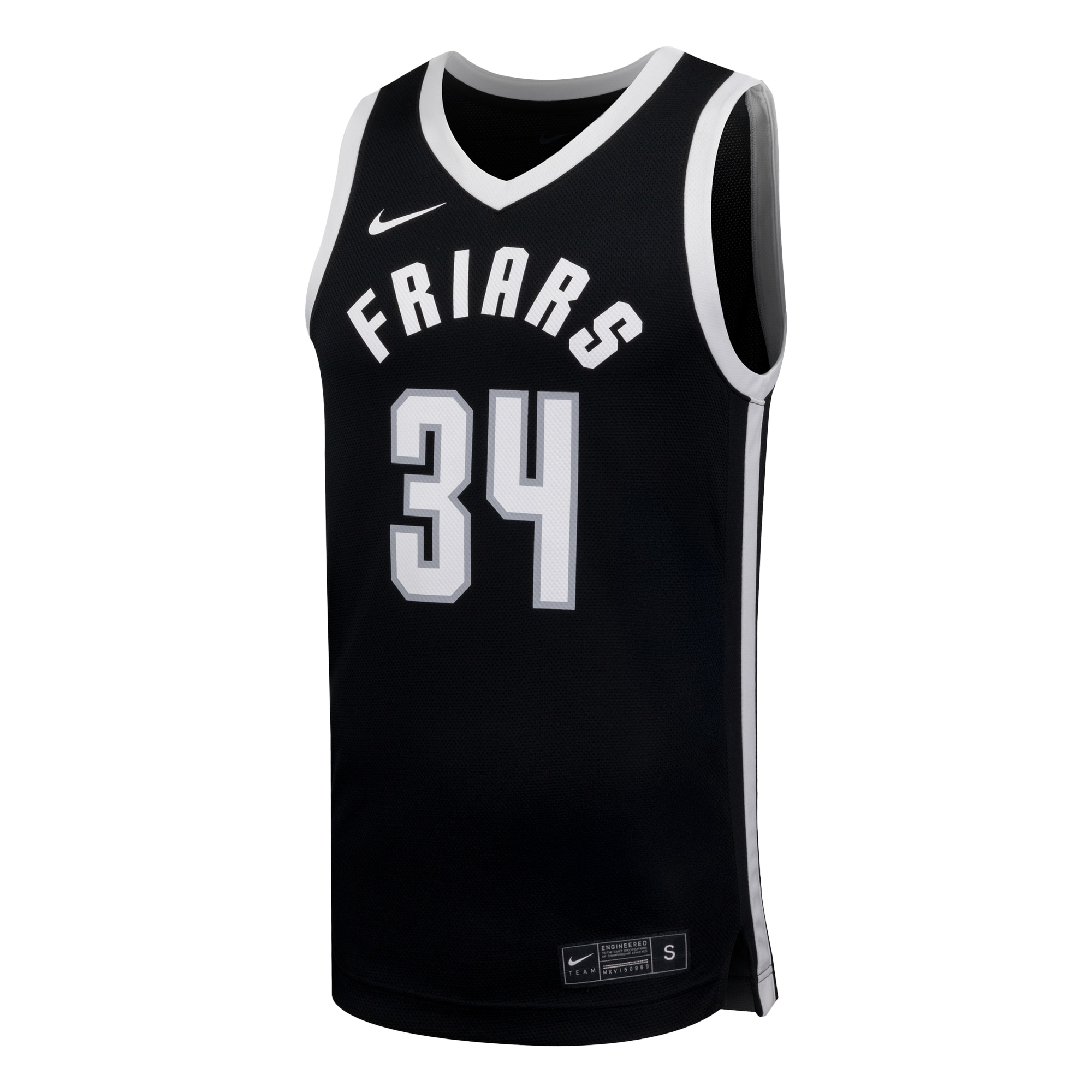 [DDG] Providence Friars Replica Basketball Jersey - Black