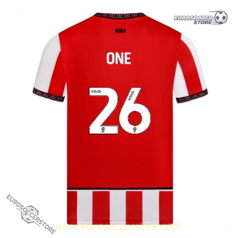 Sheffield United 25-26 Season Home ONE 26 Football Jersey
