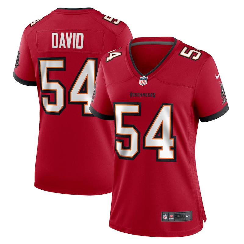 None Lavonte David TB Buccaneers Sleek Officially Licensed Jersey