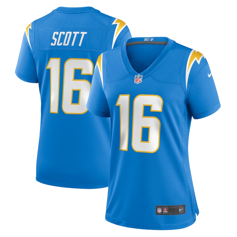 None JK Scott LA Chargers Dynamic Affordable Jersey Game Day Wear