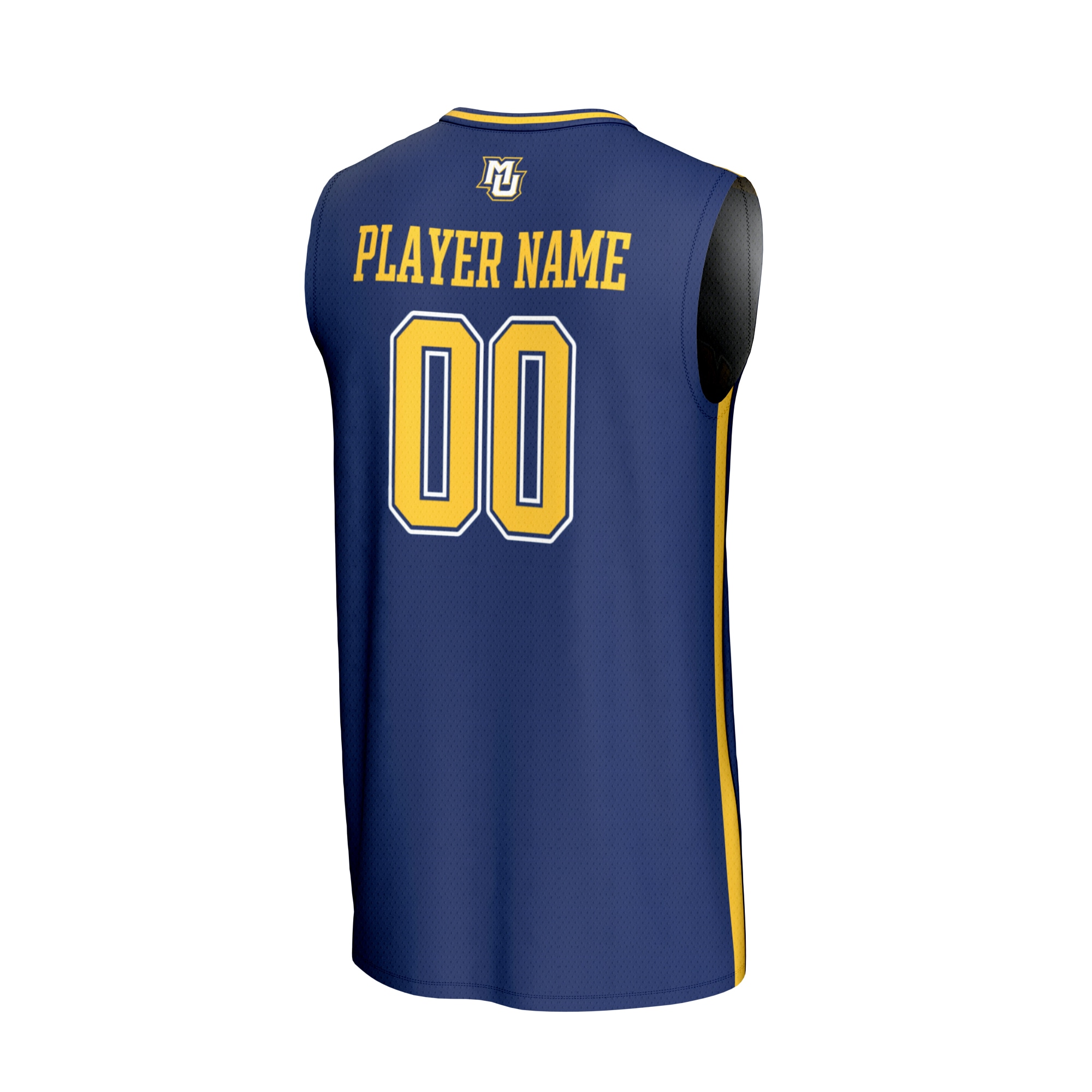 [NJP] Marquette Golden Eagles GameDay Greats Unisex NIL Pick-A-Player Lightweight Women's Basketball Fashion Jersey - Blue