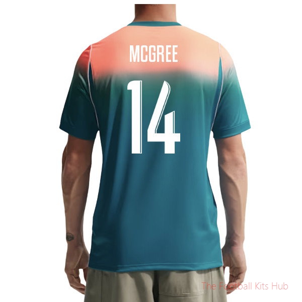 Team Football Australia Away 2026/27 Jersey (Mcgree 14)