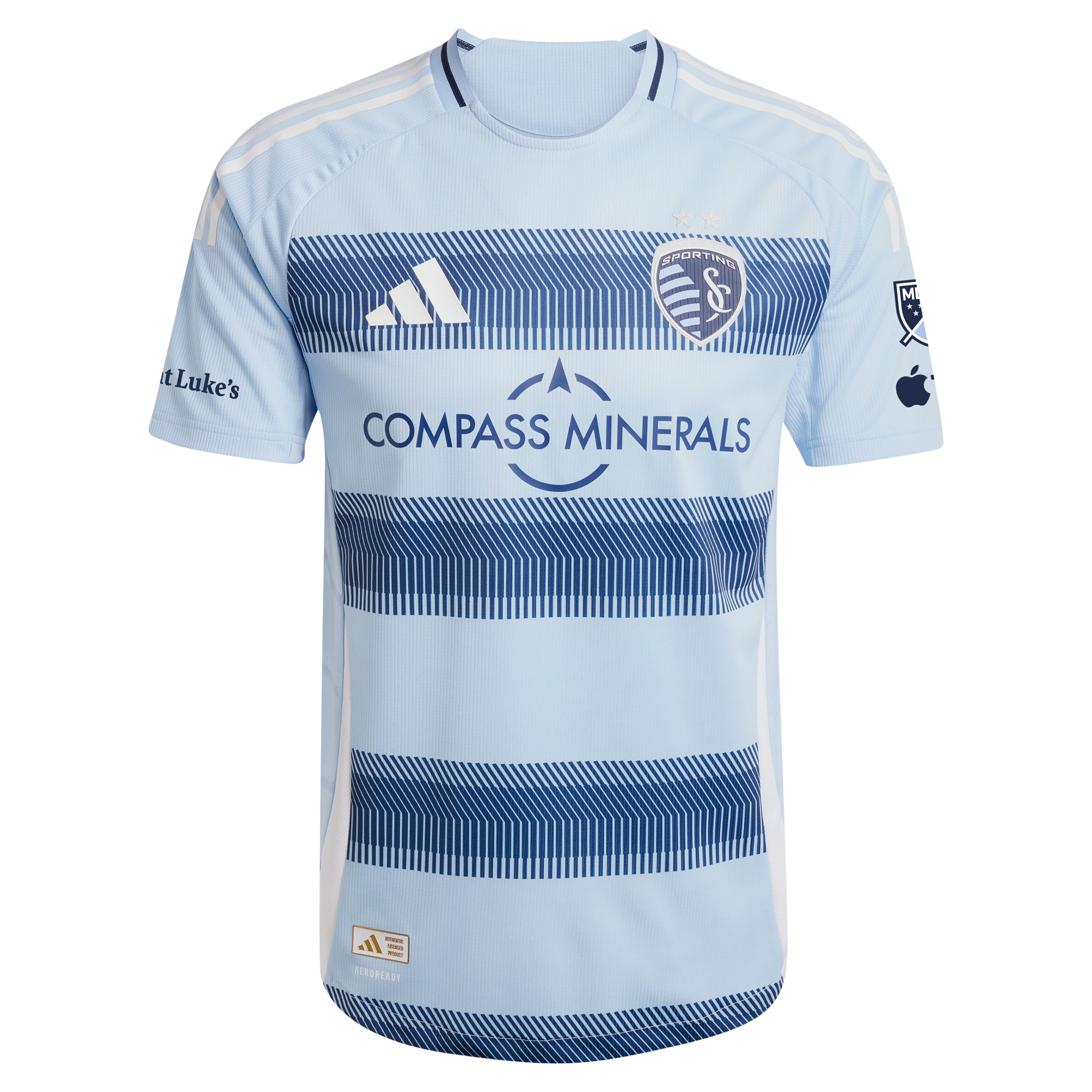 [SJH] Sporting Kansas City 2025 One KC On-Field Authentic Custom Jersey - Light Blue