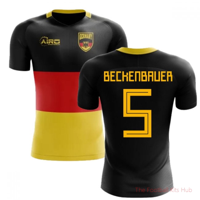 [LK] 2025/26 Germany Flag Football Shirt (Beckenbauer 5) - Kids