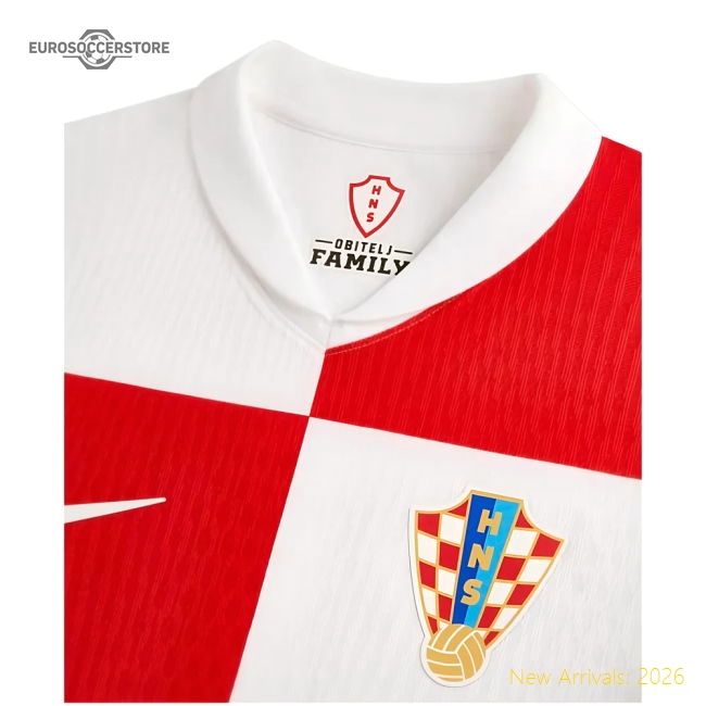 2024-2025 Croatia Home Dri-Fit ADV Authentic Shirt
