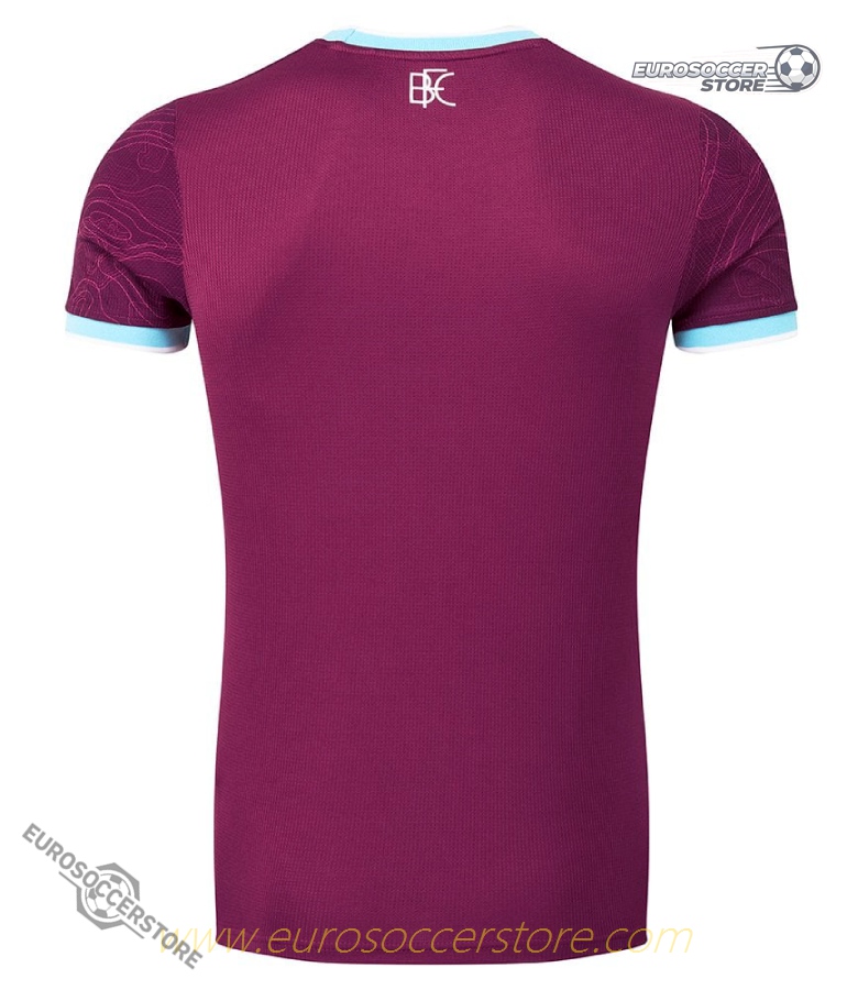 Burnley's Home Football Jersey for the 25-26 Season