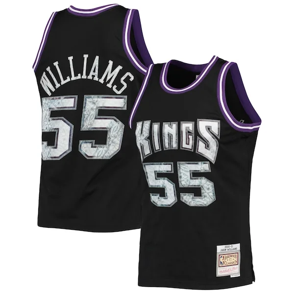 Jason Williams SAC Swingman Jersey - superior NBA - Black workout