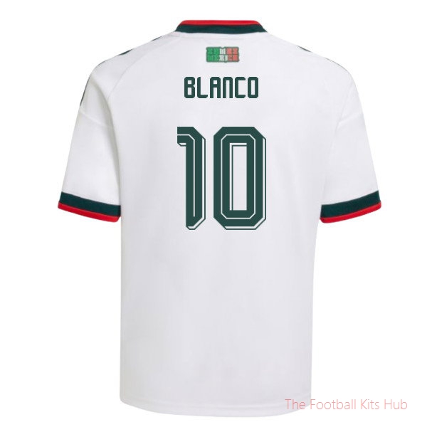 2026-2027 Mexico Away Shirt (Kids) (Blanco 10)