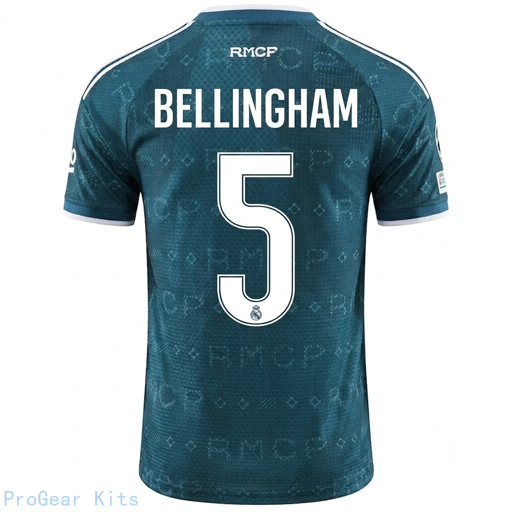 [SJH] Real Madrid Jude Bellingham #5 Away Kit 2026/27